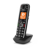 Gigaset E720HX Analog/DECT-telefon Nummervisning Sort