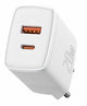 Baseus CCXJ-B02 oplader til mobil enhed Universel Hvid Vekselstrøm Hurtig opladning Indendørs