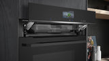 Siemens HS736G3B1 ovn 71 L Sort, Rustfrit stål