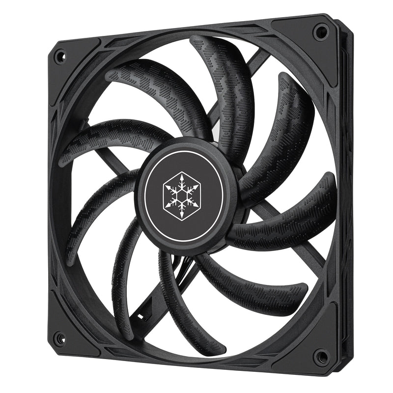 Silverstone SST-AS140B Computerkølesystem Computerkabinet Ventilator 14 cm Sort 1 stk