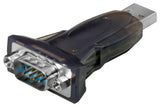 Goobay 95436 serielkabel Transparent 1,5 m USB Type-A RS-232
