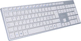 Voxicon DK-295WL-WHT tastatur Hjem RF trådløst Nordisk Hvid