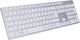 Voxicon DK-295WL-WHT tastatur Hjem RF trådløst Nordisk Hvid