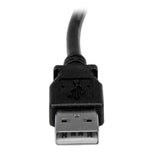 StarTech.com 1m USB 2.0 USB-kabel USB A USB B 0,48 Gbit/sek. Sort