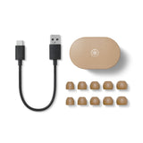 Yamaha TW-E7B Headset True Wireless Stereo (TWS) I ørerne Opkald/musik Bluetooth Beige