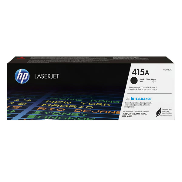 HP Original 415A LaserJet-tonerpatron, sort