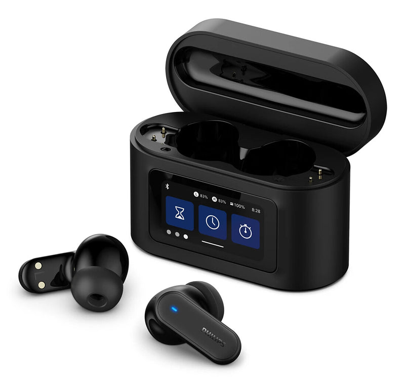 Philips 6000 series TAT6000BK/00 hovedtelefoner/headset True Wireless Stereo (TWS) I ørerne Opkald/musik Bluetooth Sort