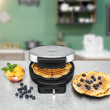 Rommelsbacher WA 850 vaffeljern 1 vaffel/vafler 850 W Sort, Sølv