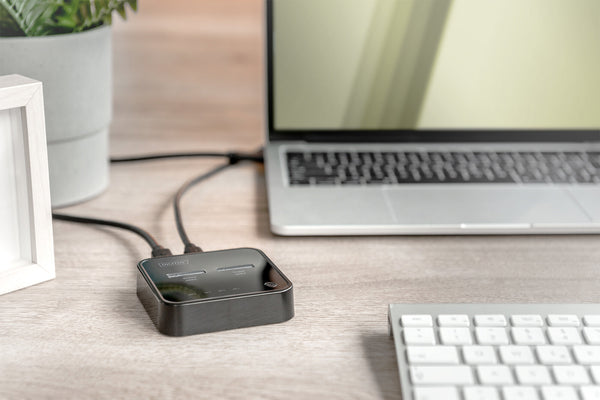 Digitus DA-71545 dockingstation Ledningsført USB 3.2 Gen 2 (3.1 Gen 2) Type-C Sort