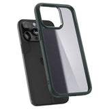 Spigen ACS06569 mobiltelefon etui 17 cm (6.7") Cover Grøn, Transparent
