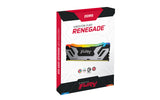 Kingston Technology FURY 24 GB 8400 MT/s DDR5 CL40 DIMM Renegade RGB, sølv XMP