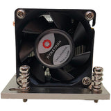 Inter-Tech A-26 Processor Køler 6 cm Sort, Sølv