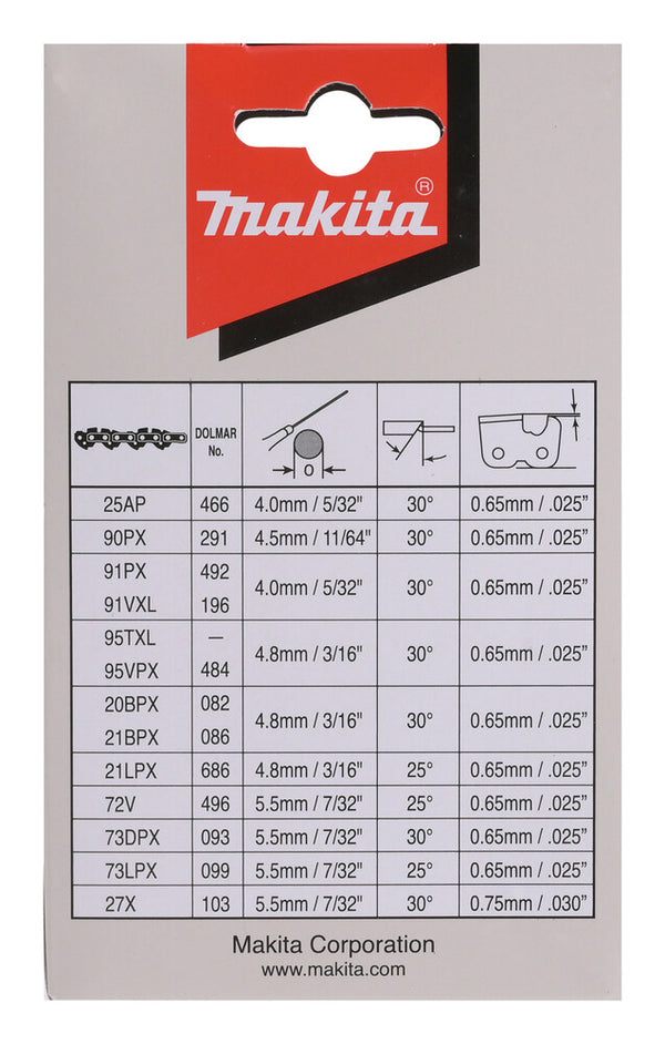 Makita 191H13-1 tilbehør til elektrisk kædesav 1 stk