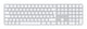 Apple Magic tastatur Universel USB + Bluetooth QWERTY Dansk Hvid