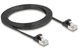 DeLOCK 81165 netværkskabel Sort 2 m Cat6a U/FTP (STP)