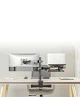 Gembird MA-DA-03 skærmbeslag og -stativer 81,3 cm (32") Skrivebord Sort