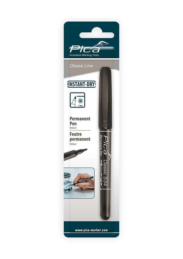 Pica-Marker 534/46 speedmarker Fin/projektilspids Sort 1 stk