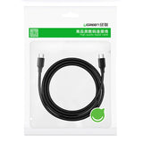 Ugreen US286 USB-kabel USB 2.0 3 m USB C 0,48 Gbit/sek. 60 W Sort