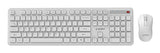 Gembird KBS-WPS-01-W tastatur Mus inkluderet Kontor RF trådløst QWERTY US International Hvid