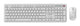 Gembird KBS-WPS-01-W tastatur Mus inkluderet Kontor RF trådløst QWERTY US International Hvid