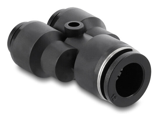 DeLOCK 60753 luftfittings og stik Sort Metal, Plast Indvendigt gevind 1 stk