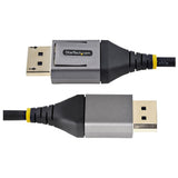StarTech.com DP14VMM1F DisplayPort kabel 0,3 m Sort, Grå