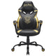 Subsonic Junior Hogwarts PC gamingstol Polstret vatteret sæde Sort, Gul