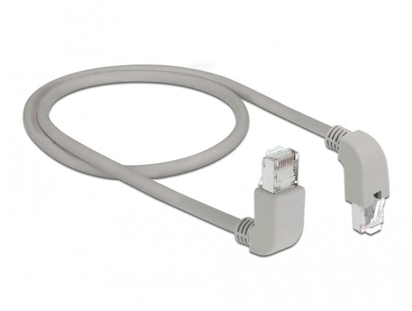 DeLOCK 85870 netværkskabel Grå 0,5 m Cat6a S/FTP (S-STP)