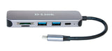 D-Link DUB-2325 USB Type-C 5000 Mbit/s Grå