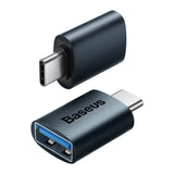 Baseus ZJJQ000003 kabel kønsskifter USB Type-C USB-A 3.2 Gen 1 Blå