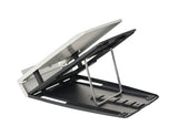 BakkerElkhuizen Ergo-Q 330 Circular Laptop stativ Sort, Grå 43,2 cm (17")