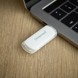 Intenso Flash Line USB-nøgle 64 GB USB Type-C 3.2 Gen 1 (3.1 Gen 1) Hvid
