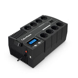 CyberPower BR1200ELCD UPS-enhed Interaktivt indgangsstik 1,2 kVA 720 W 8 AC stikkontakt(er)