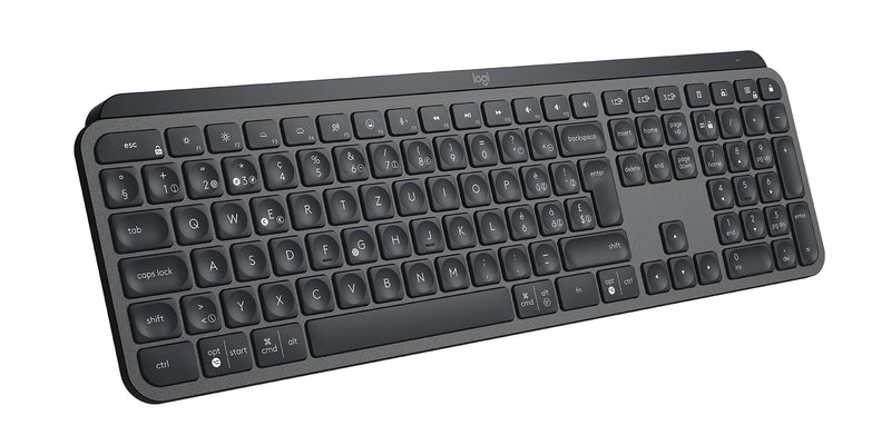 Logitech Master MX Keys for Business tastatur Kontor Bluetooth Schweizisk Grafit