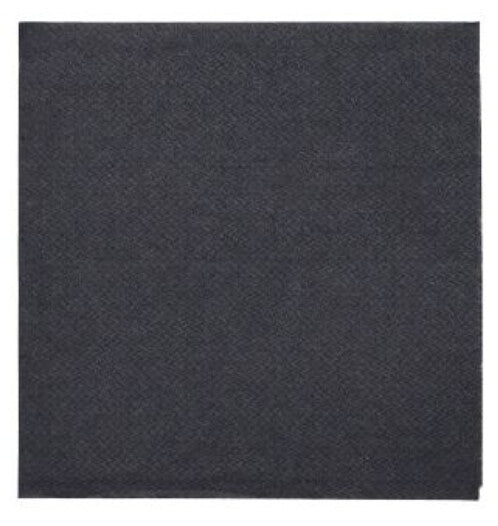 Papstar 89611 serviet 150 stk Sort Tekstil