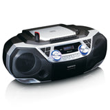 Lenco SCD-720SI radio Bærbar Digital Sort, Sølv