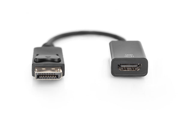 Digitus AK-340415-002-S videokabel adapter 0,2 m DisplayPort HDMI Type A (Standard) Sort