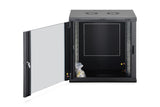 Digitus DN-37109 stativ 12U Vægmonteret stativ Sort
