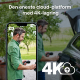 Arlo Ultra 3 4K-overvågningskamera til udendørs brug, ekstra kamera