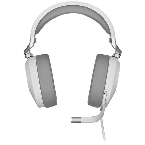 Corsair HS65 SURROUND Headset Ledningsført Håndholdt Spil Hvid
