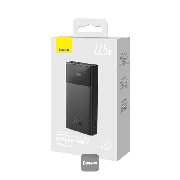 Baseus Star-Lord 20000 mAh Sort