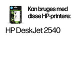 HP Originale 301-blækpatroner, sort/trefarvet, 2-pak