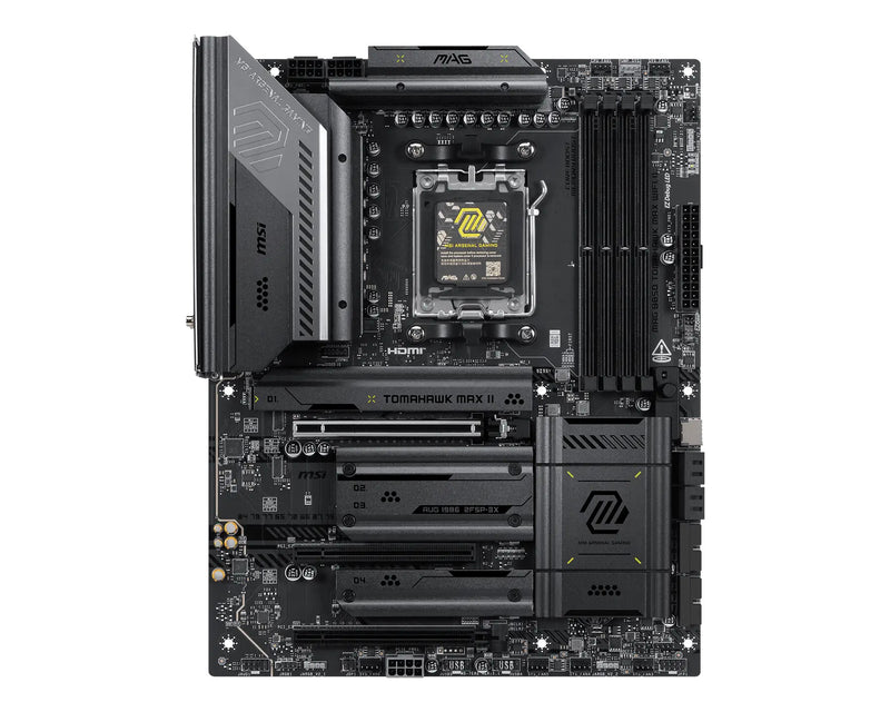 MSI MAG B850 TOMAHAWK MAX WIFI II bundkort AMD B850 Sokkel AM5 ATX