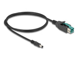 DeLOCK 80497 kabel kønsskifter USB DC 5.5 Sort