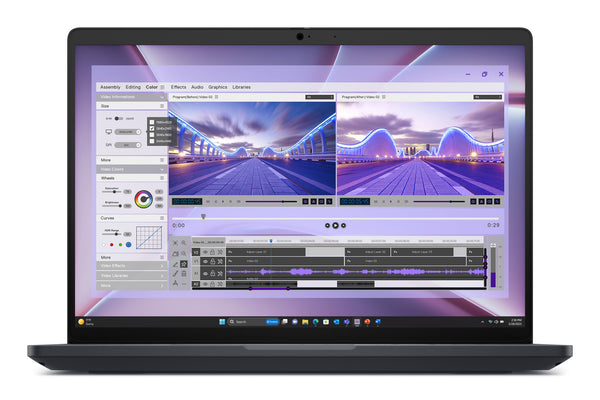 DELL Pro Max 16 MC16250 Intel Core Ultra 7 265H Mobil workstation 40,6 cm (16") Full HD+ 32 GB DDR5-SDRAM 1 TB SSD NVIDIA RTX PRO 1000 Blackwell Wi-Fi 7 (802.11be) Windows 11 Pro Nordisk Sort