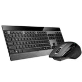 Rapoo 9900m tastatur Mus inkluderet Kontor QWERTZ Sort
