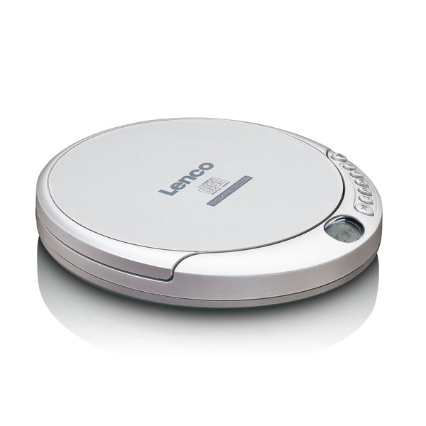 Lenco CD-201 CD-afspiller Sølv Bærbar CD-afspiller