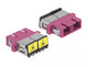 DeLOCK 86896 fiber adapter SC/SC 1 stk Violet