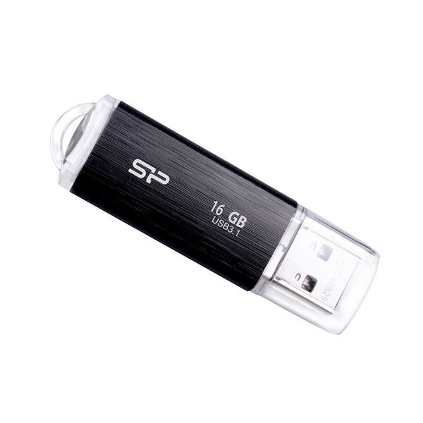 Silicon Power Blaze B02 USB-nøgle 16 GB USB Type-A 3.2 Gen 1 (3.1 Gen 1) Sort