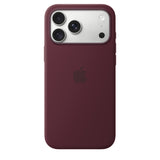 Apple Silikone-etui med MagSafe til iPhone 18 Pro Max – bordeaux